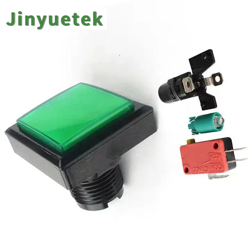 45mm 60mm Led square Button Switch Push for Arcade Game