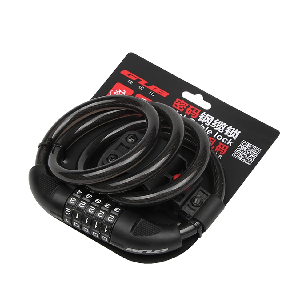 GUB SF-31 Bicycle chain lock anti-theft mountain password chain padlock bike lock 5 digits security lock for bike