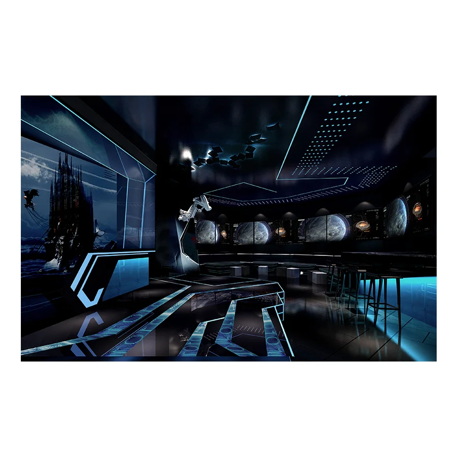 
Luxury Restaurant Bar Counter Customized Hotel Bar Counter Design Restaurant Furniture 