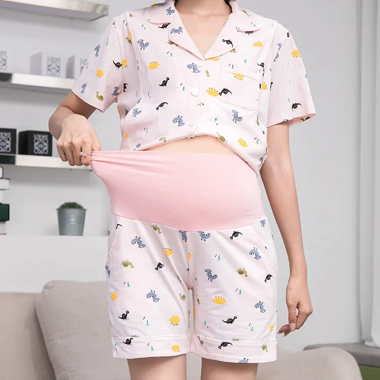 Two Piece Pijama For Pregnant Woman