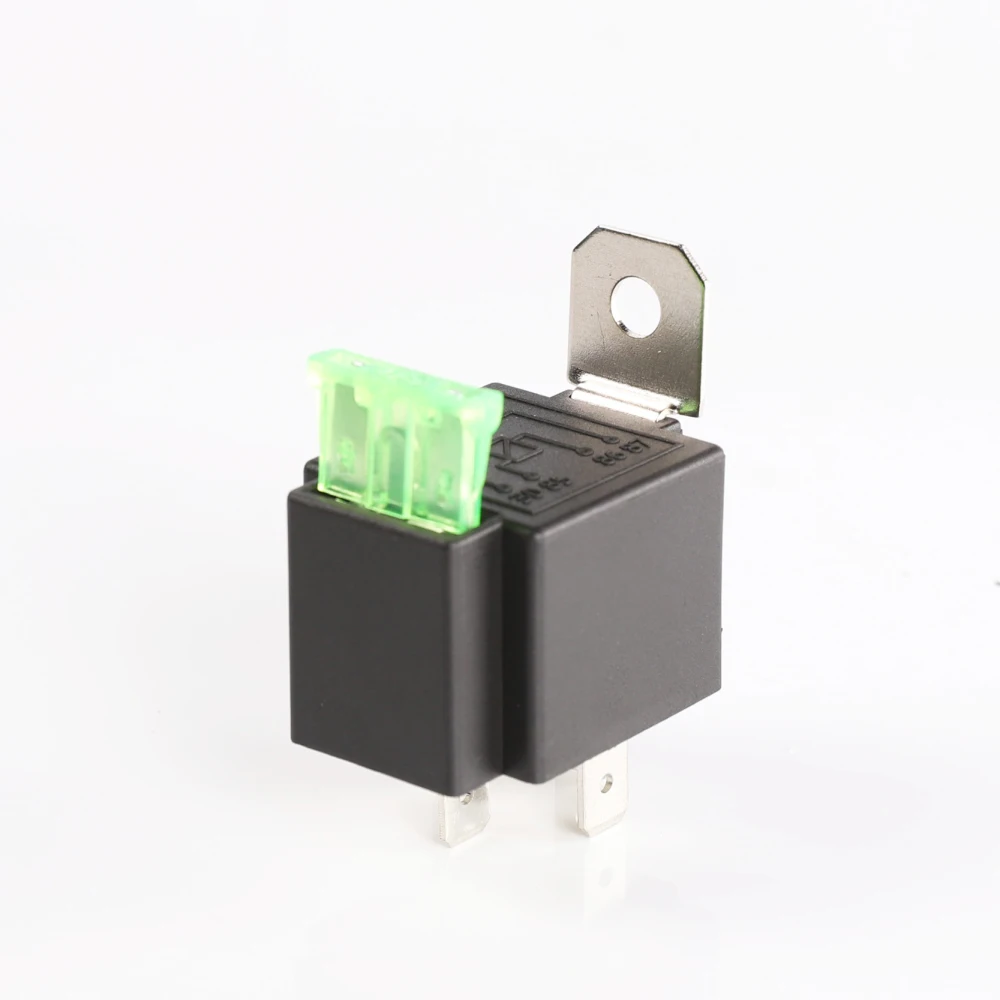 Цена по прейскуранту завода 12 В SPST 30A авто реле с предохранителем 4 контактный кабель с металлическим кронштейном для окна автомобиля