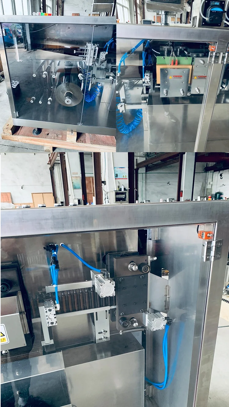 GGS-240 P5 liquid tonic taken orally full automatic pharma monodose strip tube ampoule bfs packing machine
