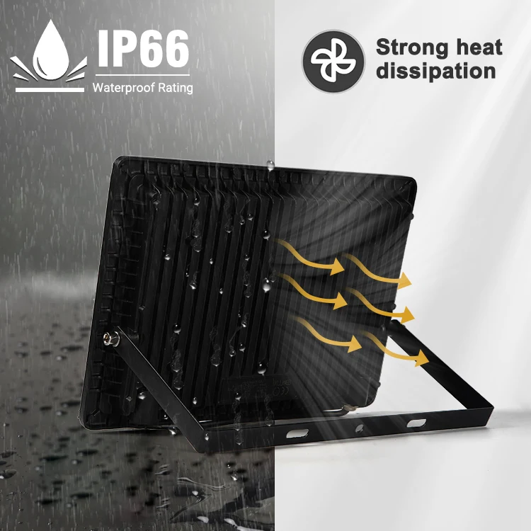 Waterproof Ip66 Projector Lamp 10w 20w 30w 50w 100w 150w 200w Portable Led Floodlight Outdoor Flood Light