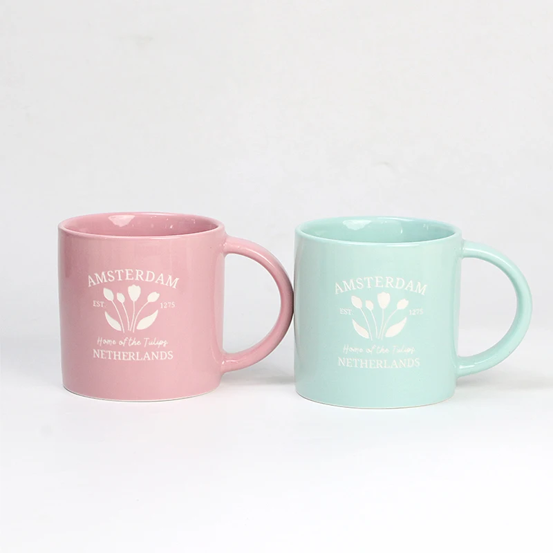 Creative retro simple tea cup Japanese style rough pottery handmade ceramic matte kiln cup set without handle