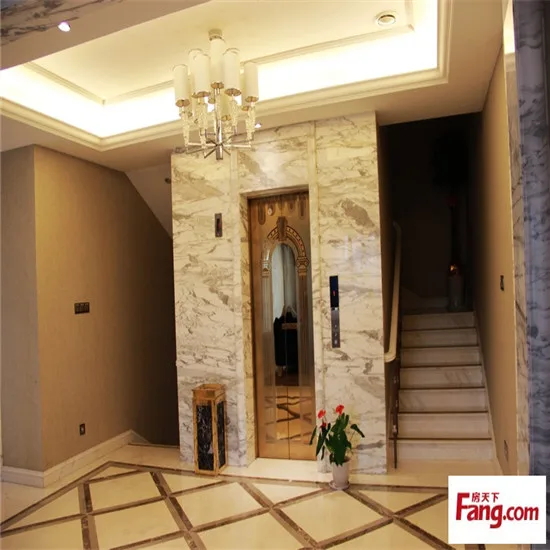 AC VVVF 4 Persons Elevator Home Lift Home Mini Lift