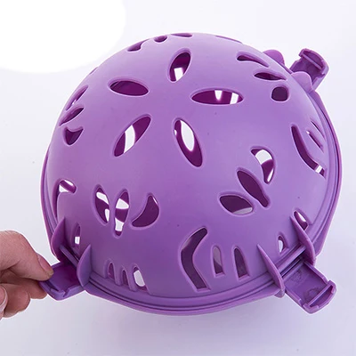 
Purple Bubble Bra Double Ball Saver Washer Bra Laundry Wash Washing Ball Hot Sales 