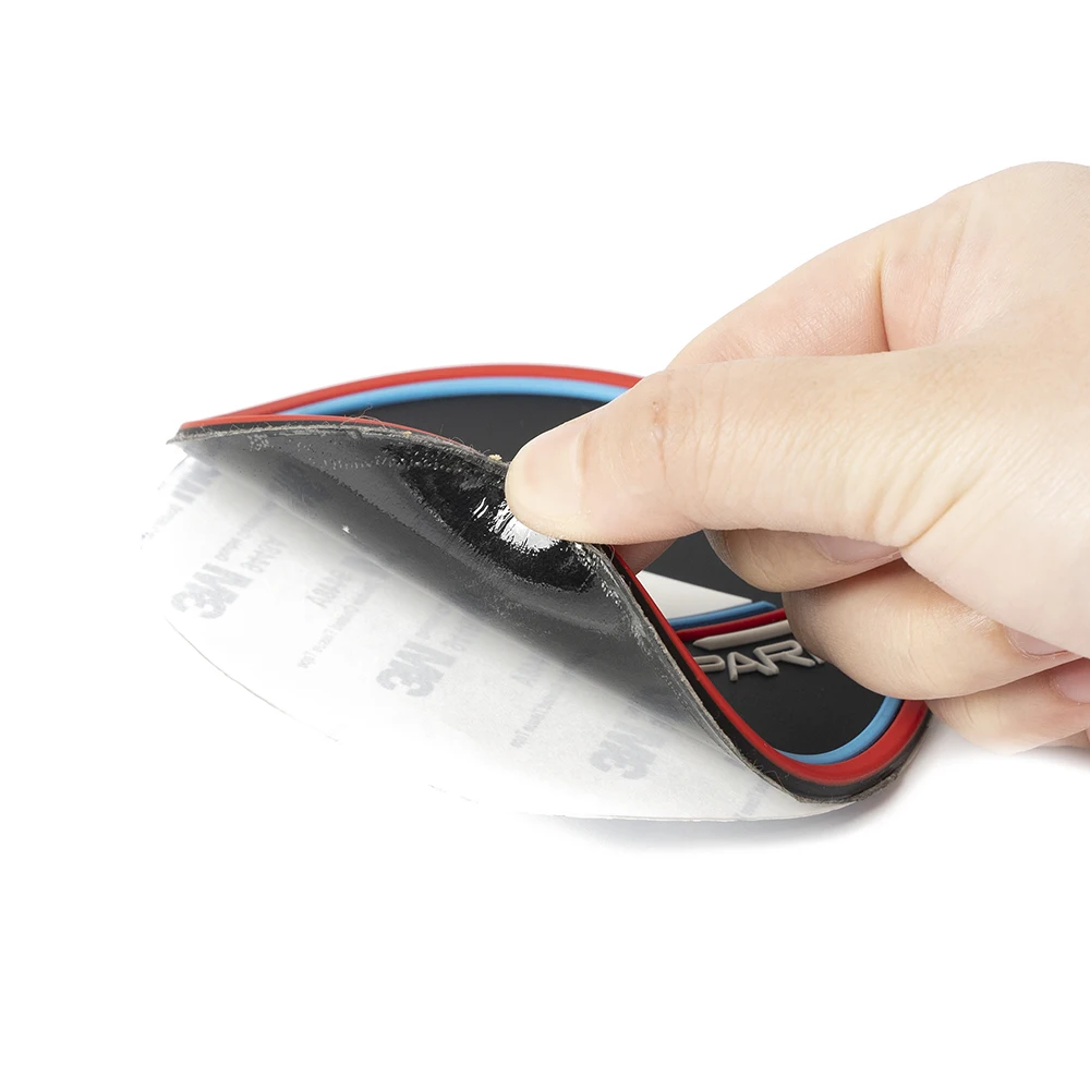 Fast Delivery High Quality Custom PVC silicone rubber patches with hook and loop backing custom pvc patch