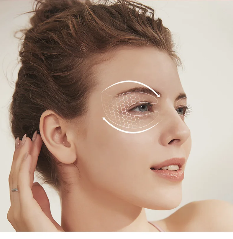 OEM Anti Wrinkle Whitening Moisturizer Firming Collagen Eye Around Mask butterfly Shape Collagen Crystal Under Eye Mask