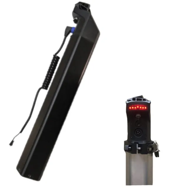 
Perfect design folding e-bike batteries 36v 10ah electric bike li ion battery hidden in seat post tube 