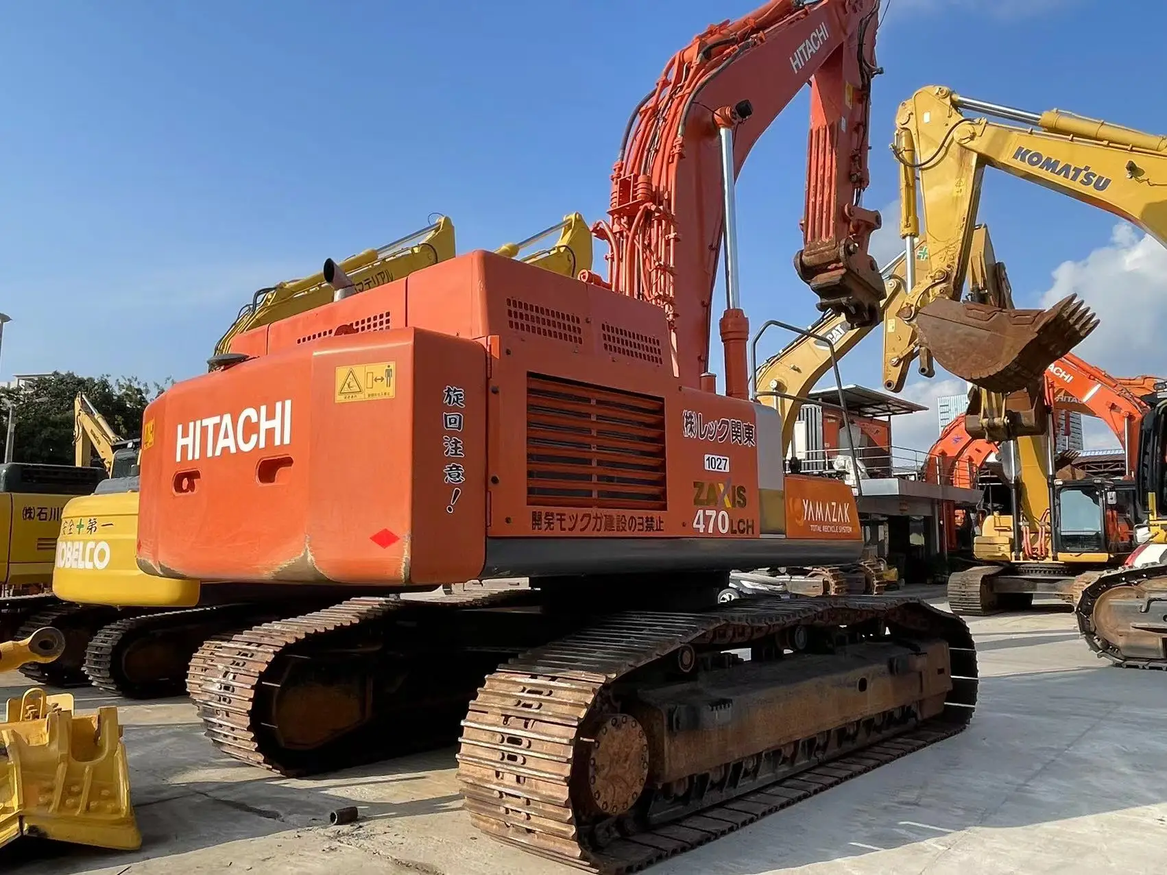 Японский бренд подержанный экскаватор Hitichi ZX470LCH машина для копания оригинальная конструкция