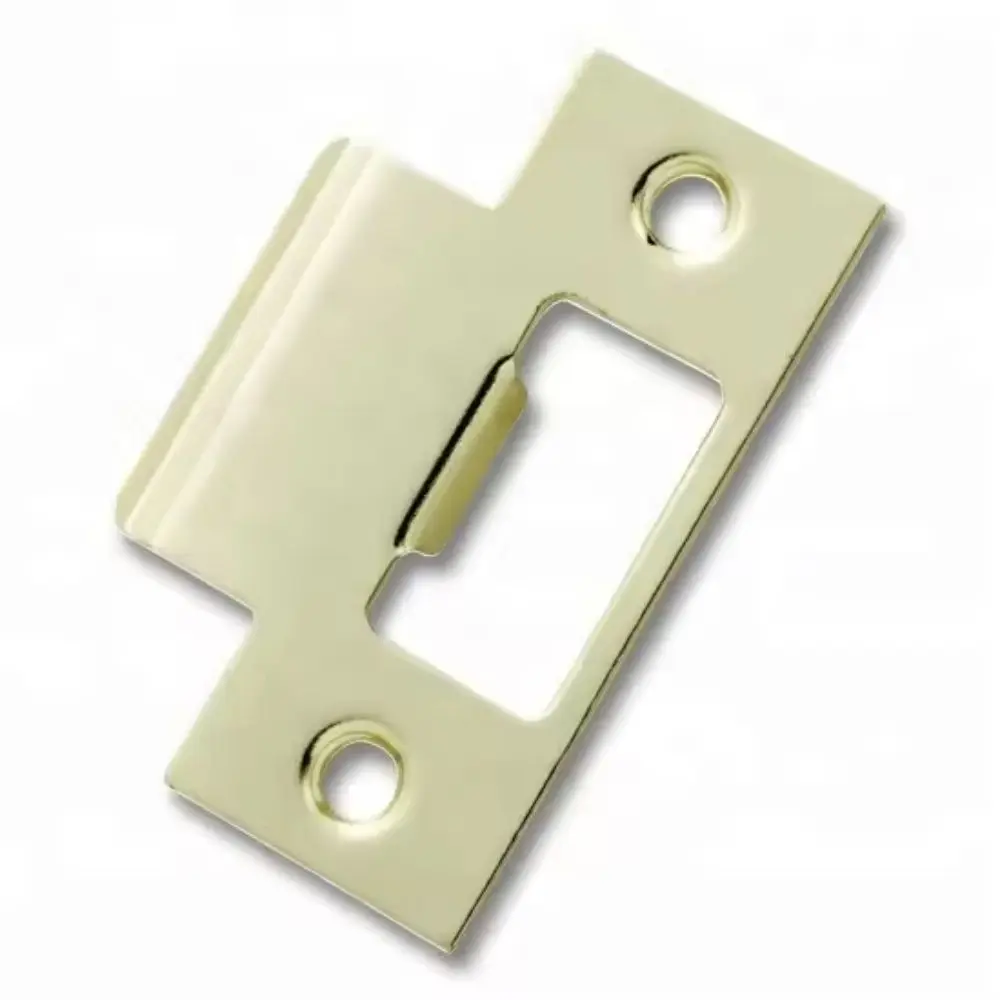 RHETECH Custom Stainless Steel Stamping & Polishing Strike Plate Brass & Zinc Alloy Material High Security Door Lock Hardware