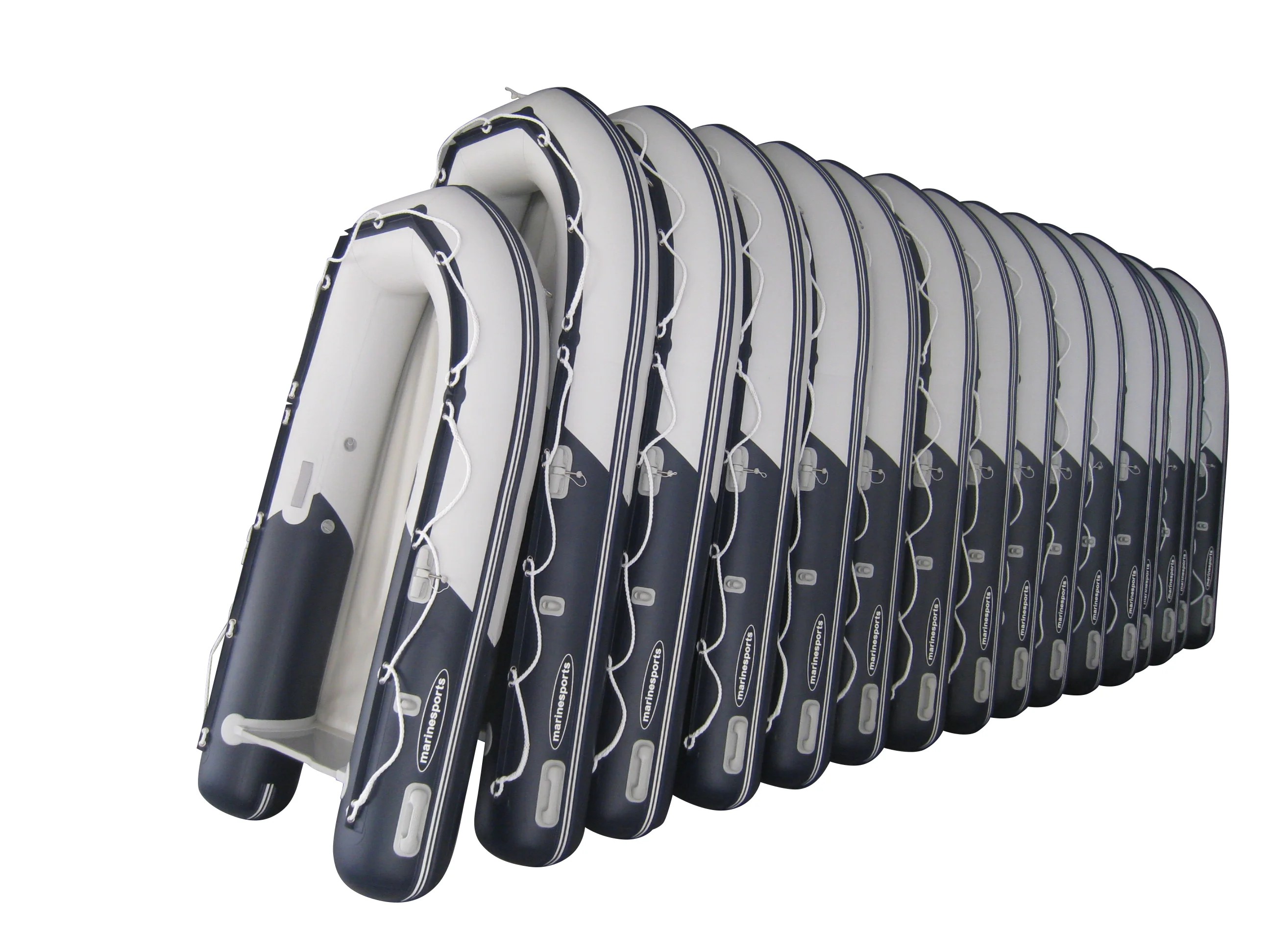 one person hypalon inflatable boat with motor