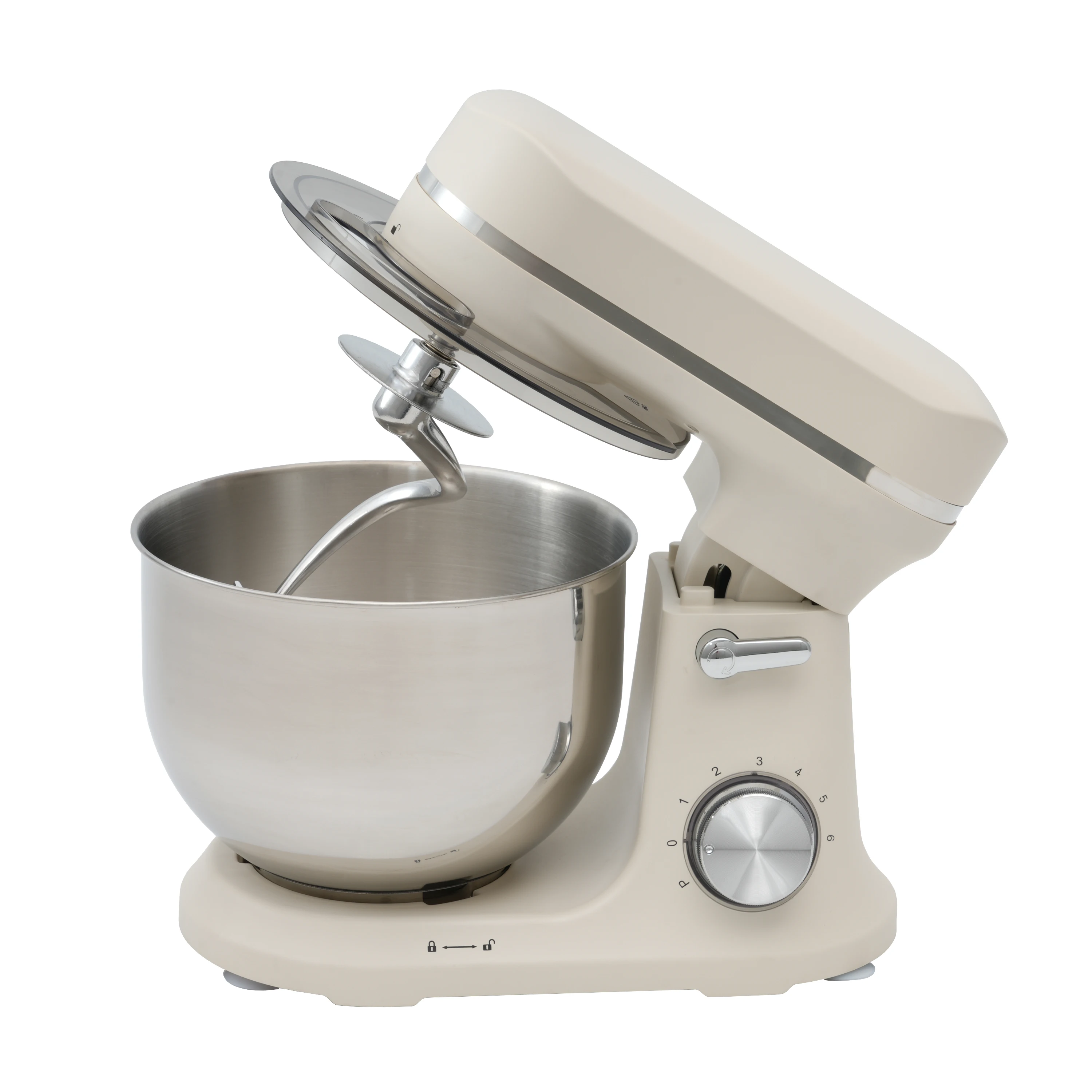 800W 5L electrical DC motor stand mixer industrial mixer food