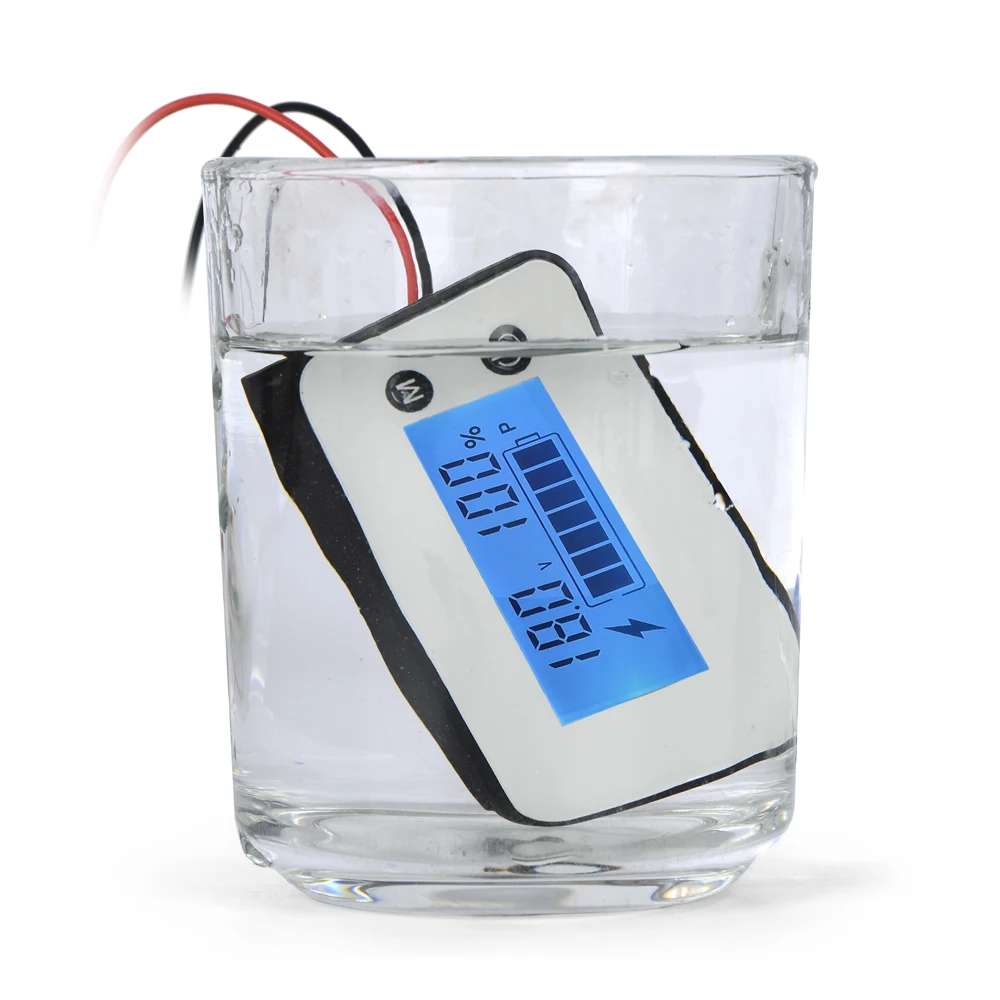 Тестер емкости литиевых батарей Taidacent, водонепроницаемый, 72 В, 60 в, 48 В, 24 В, 12 В