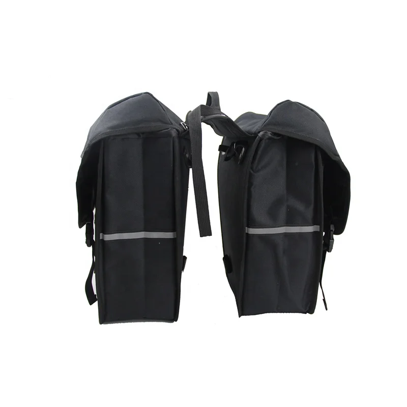 Bicycle Double Panniers Bag  Saddle Bag Rear Seat Bag