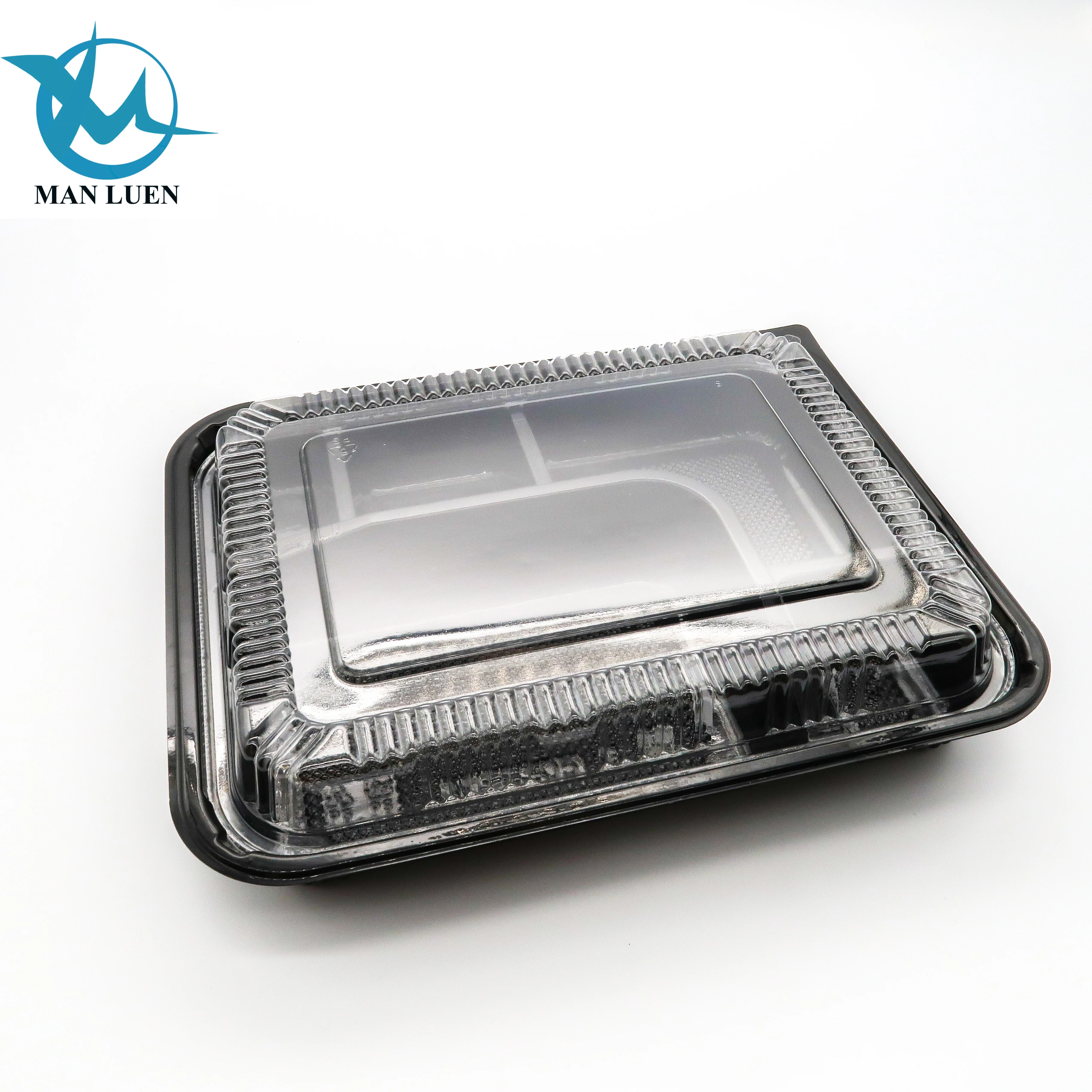 Оптовая продажа одноразовых пластиковых Ланч-боксов Bento с крышкой