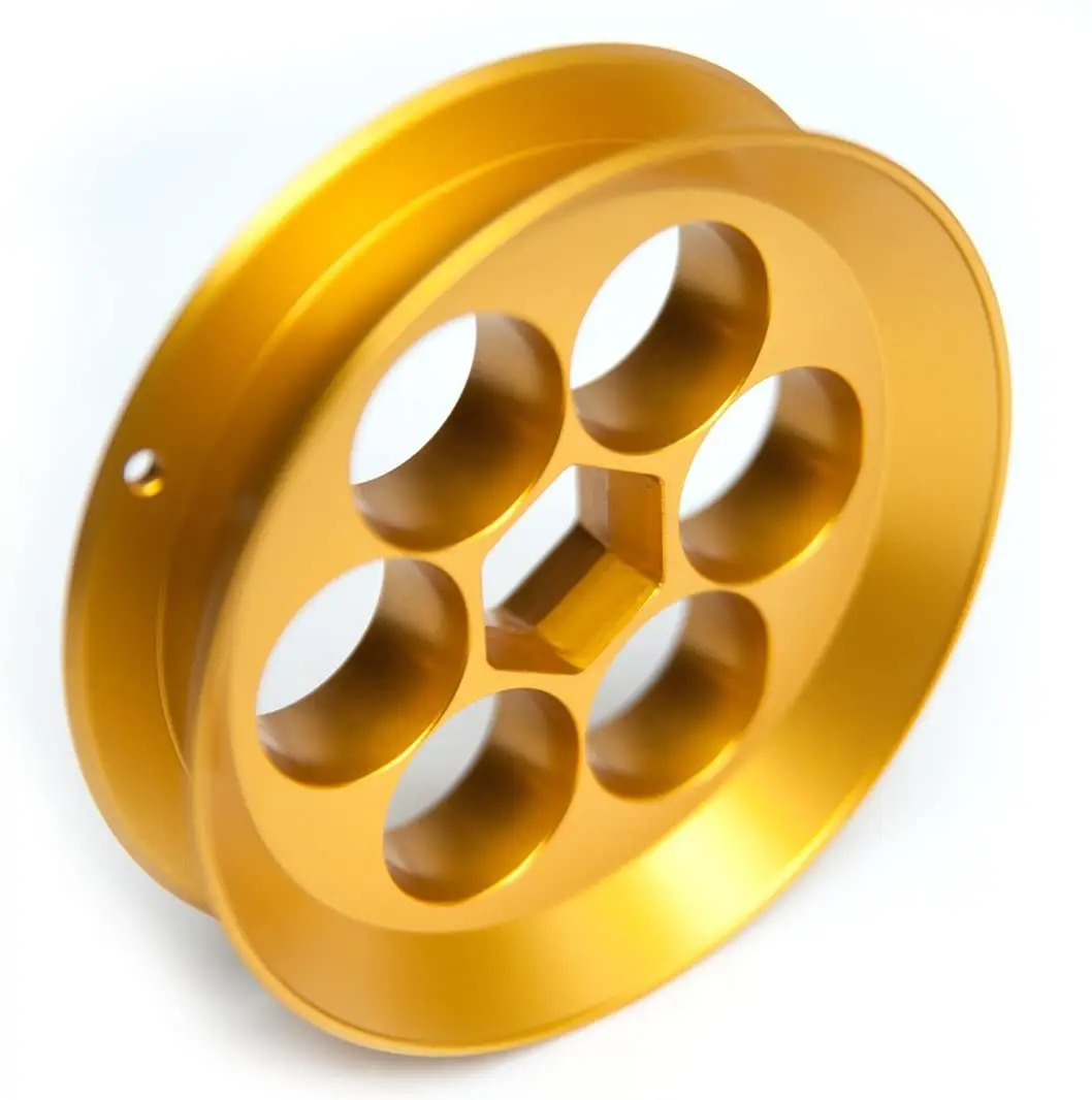 CNC Manufacturing Parts Aluminium Mechanical Parts Custom CNC Machining Aluminum Fishing Hand Line Reel