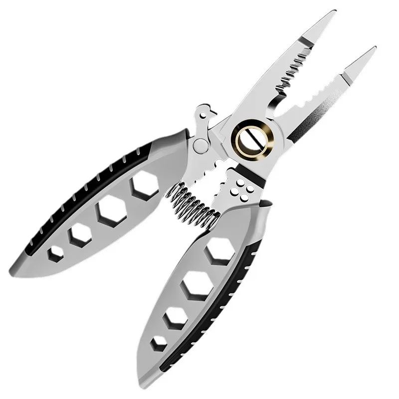 Industrial grade wire stripping and peeling pliers multifunctional electrician pliers