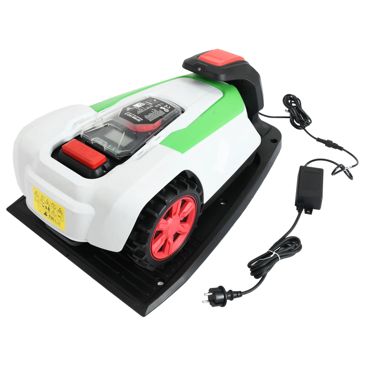 Vertak max.220mm cutting width robot lawn mower prices brushless 20V cordless remote lawn mower