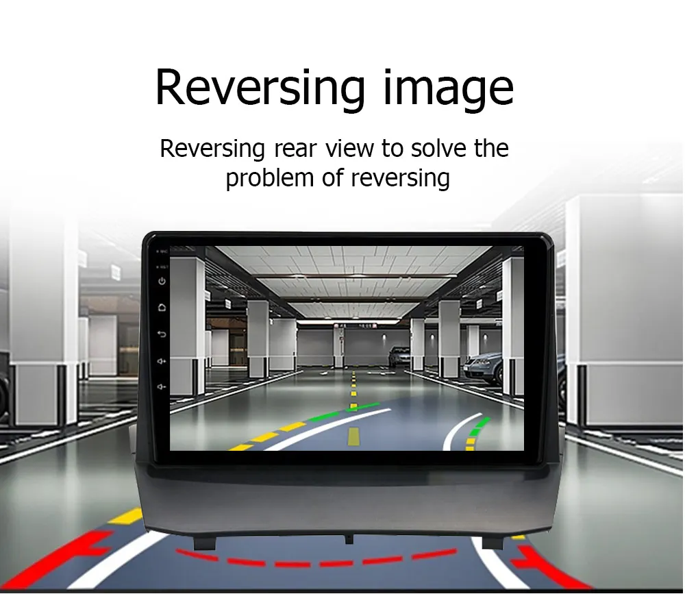 Android 10 System for Ford FIESTA 2009 2010 2011-2017 car video dvd Radio player 1024*600 Capacitive Screen Gps Wifi