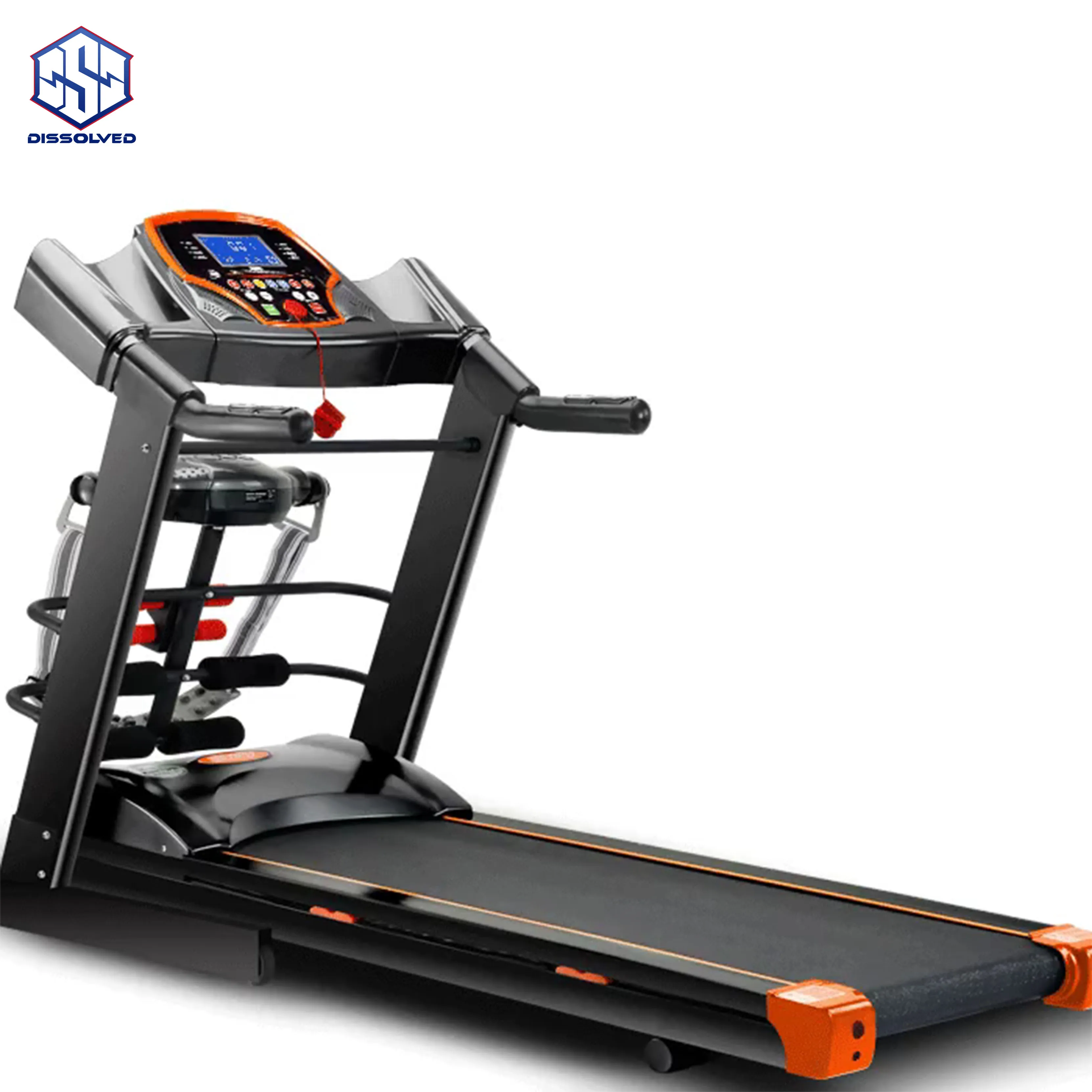 Indoor Family Home Trainer Running Multi-functional Folding Electric Treadmill Machine Gym Equipment Trainer Running Fitness