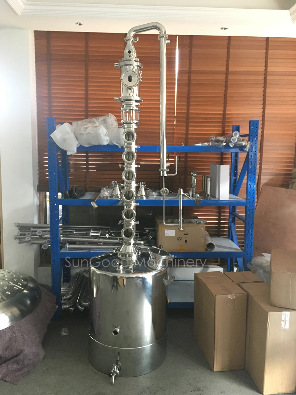 Coffey still/Alcohol distiller/Ethanol distillation equipment
