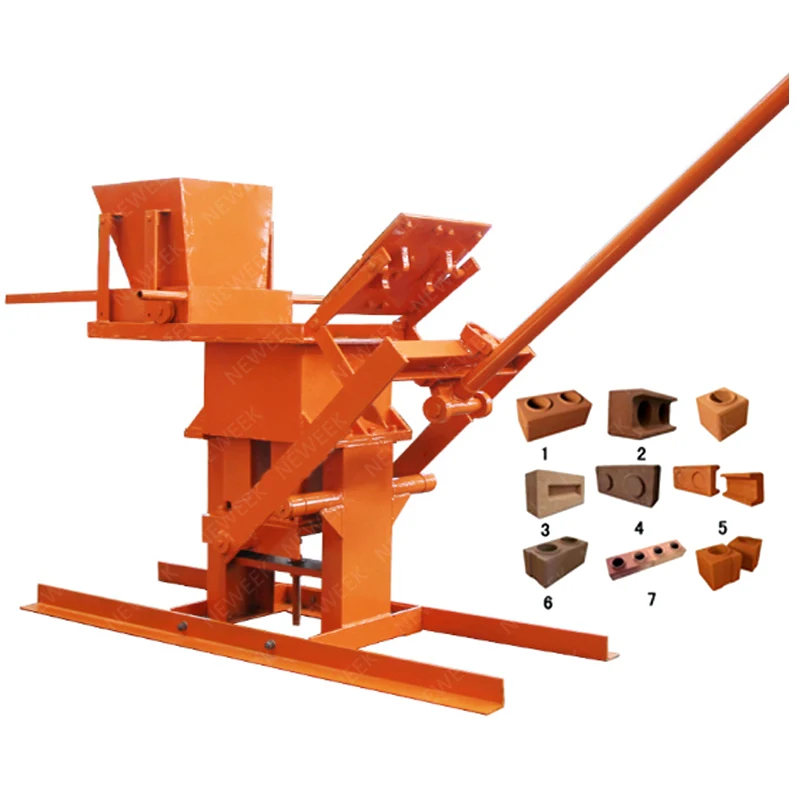 NEWEEK low price bangladesh China small clay brick making machine