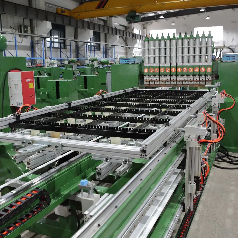 Gantry Type Wire On Tube Condenser Automatic Welding Making Machine