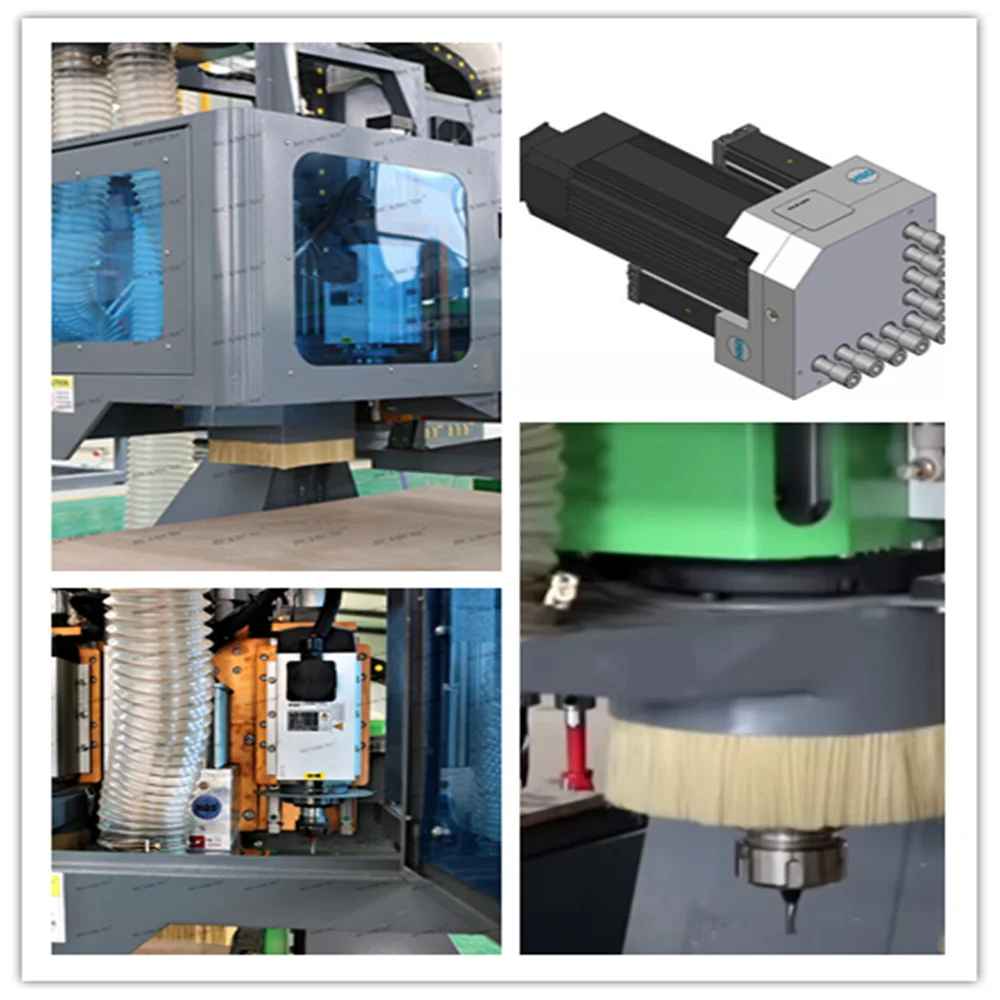 Automatic lifting  wood carving cnc router machine for  custom furniture wooden doors making