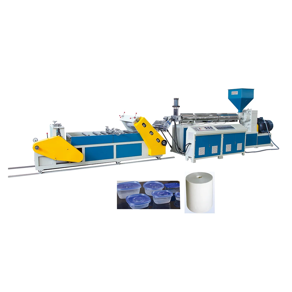 Diagonal Mono-Layer Plastic Sheet Extruder Machine, Germany Extruder production line Machine Plastic