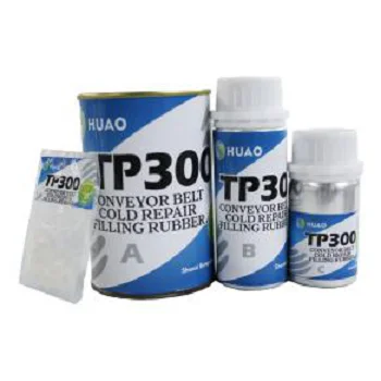 Advanced conveyor belt filled rubber flexible applied in any angle rubber layer quick repair glue TP300