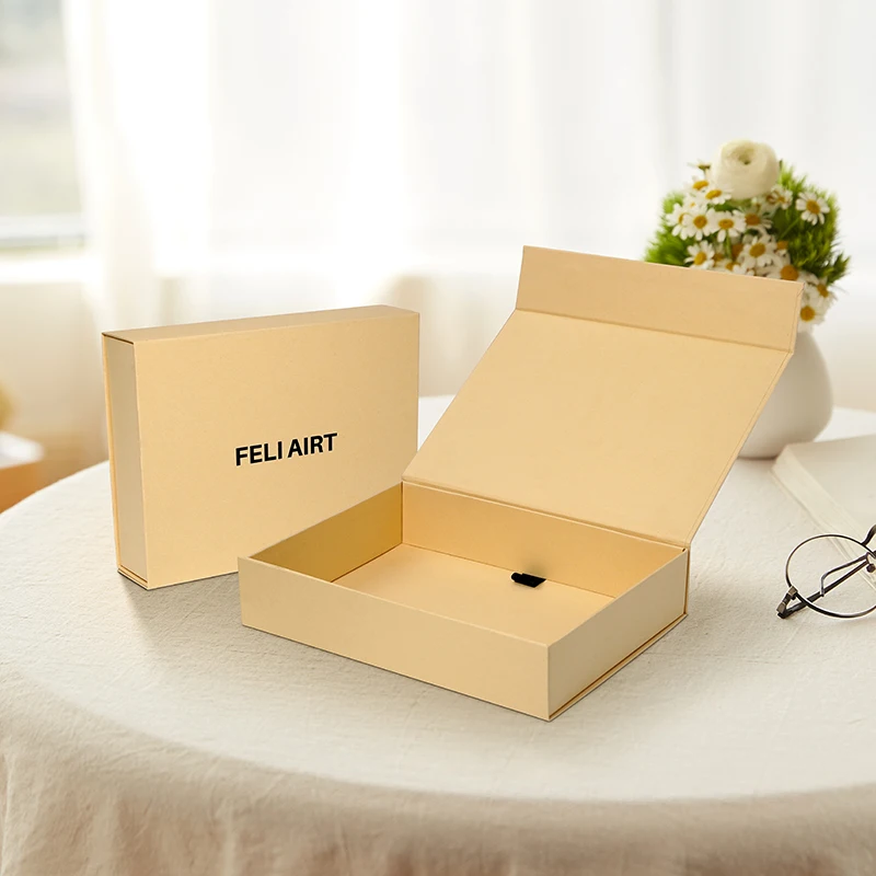 Изготовленная на заказ Роскошная упаковочная коробка 157gsm бумага с покрытием 1200gsm серая бумажная Магнитная складная