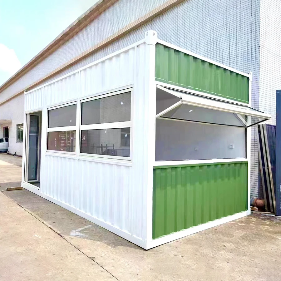 Роскошная доставка 20ft 40ft контейнер для ресторана бар с кухней кафе контейнер Кофейня для продажи