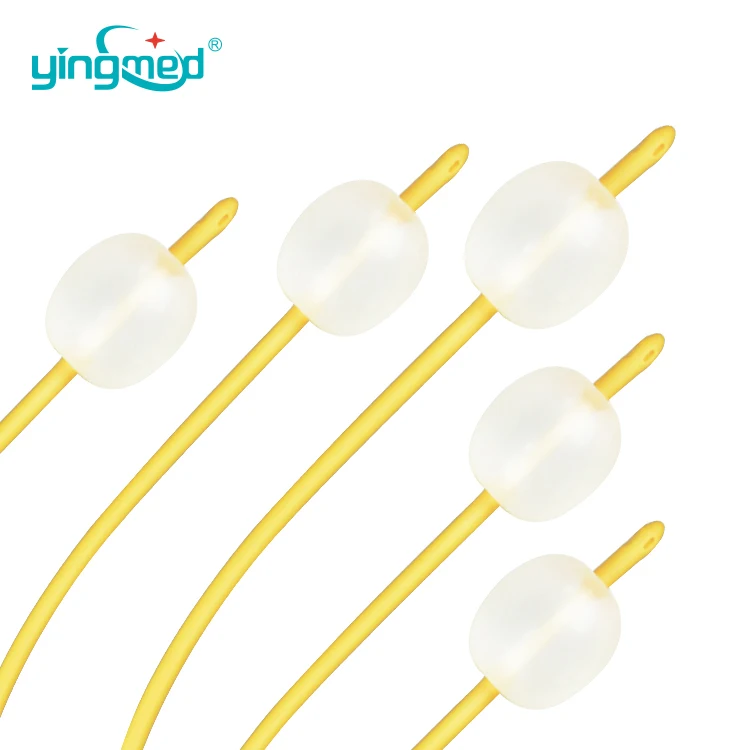 Medical 3 way / 2 way Latex Foley pediatric Catheter children urinary catheter