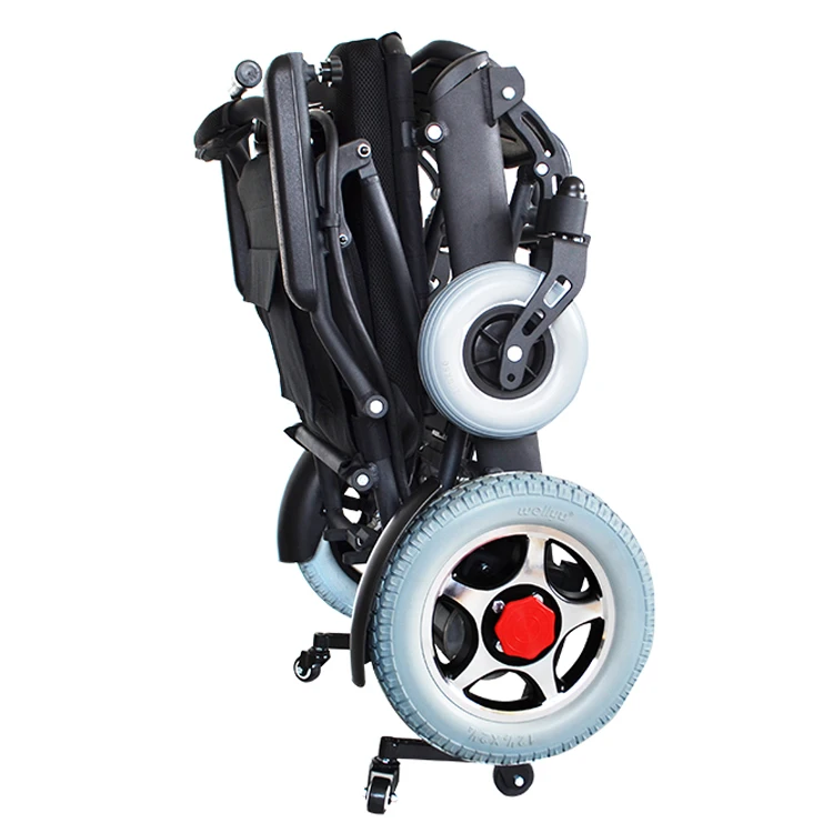 Cheap Attendant Operated Four Wheel Brushless Wheelchair In Stock