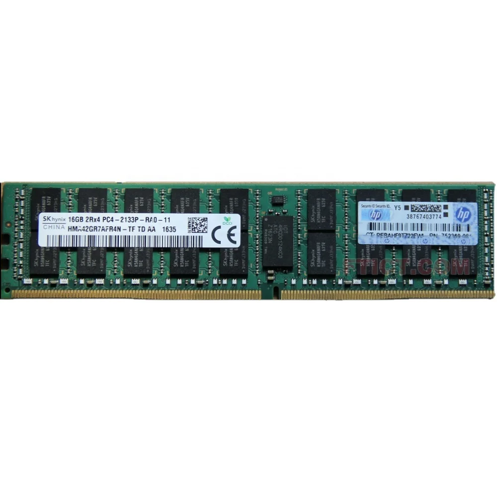 16GB DDR4-2133 2RX4  MEMORY HPE 726719-B21 752369-081 774172-001