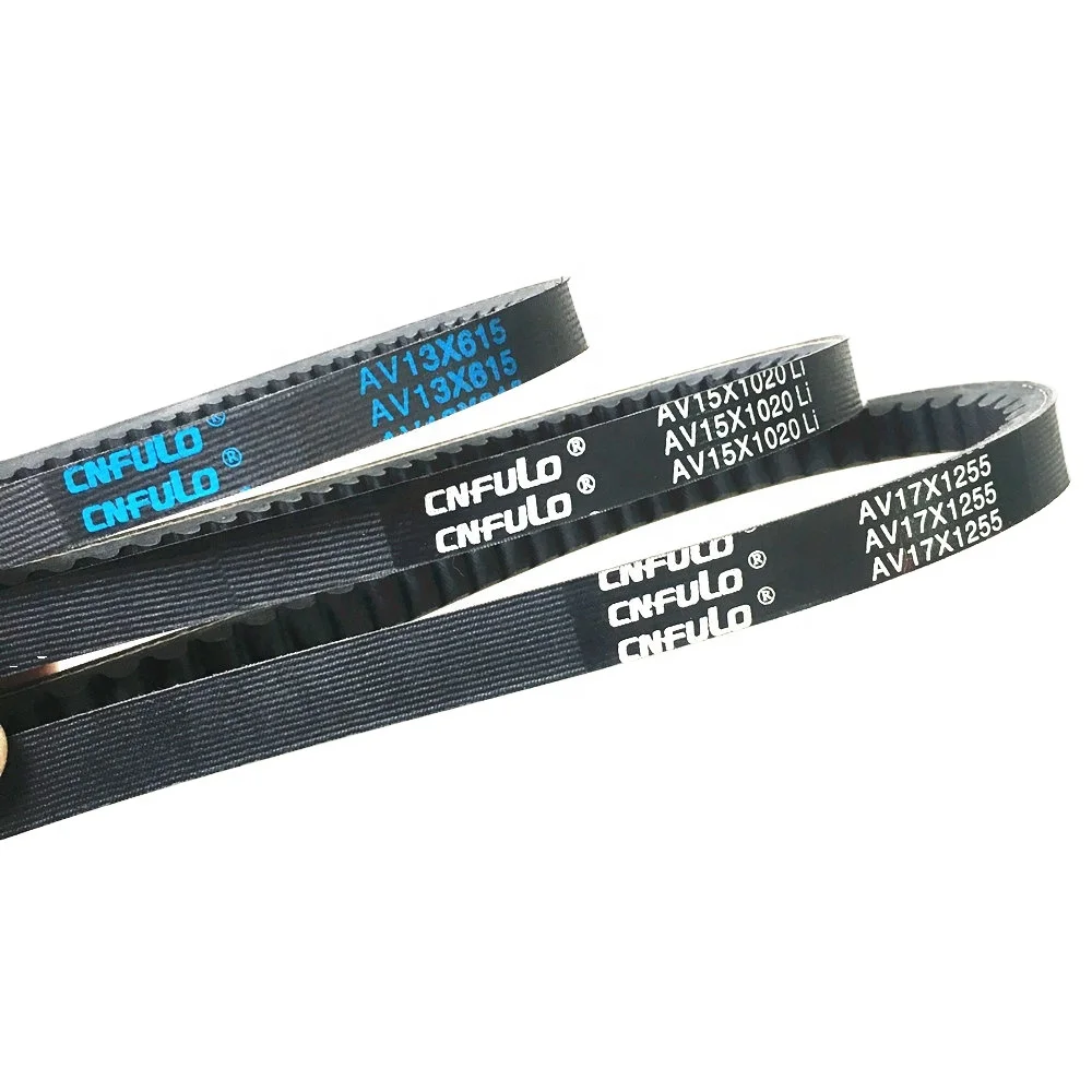 CAR V Belt With Flexibility Heat Resistance AVX13 AVX17 AVX22 for AC Compresser AVX13*1075