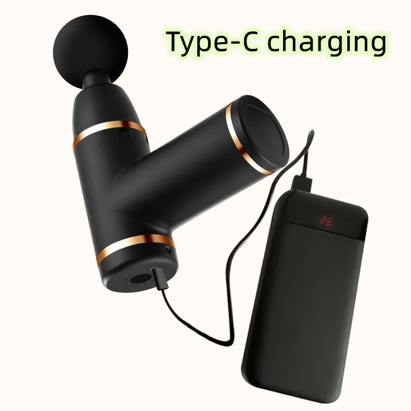 Hot Selling Mini Massager Muscle Relax Fascia Gun High Quality Factory Direct Vibrating Massage Gun Muscle Fascia Gun Massager