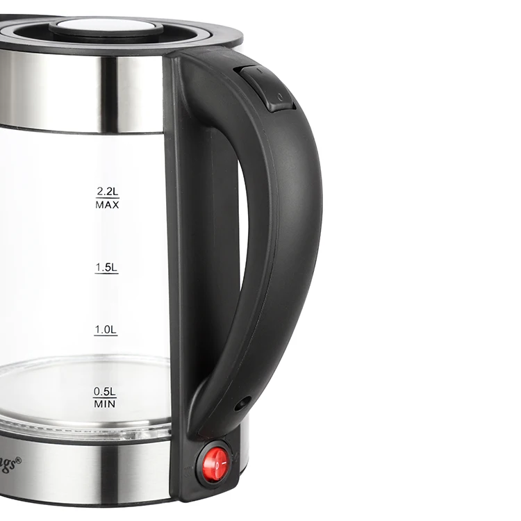 MY-6603 Mylongs glass electric jug kettle with one button keep warm samovar electric tea kettle electric  kettle large capacity