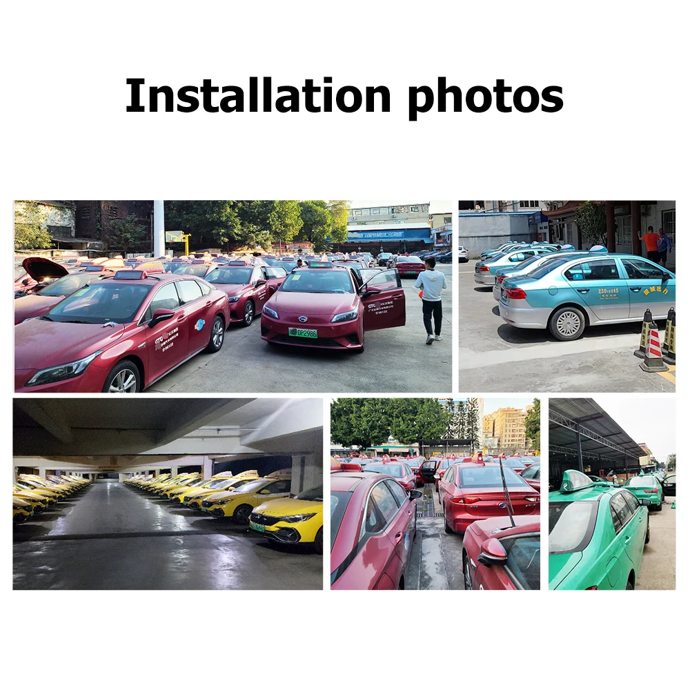 IOKONE 10.36 Inch IPS 6 Channel LCD Touch Display Screen 1080P AHD AI  Monitoring With ADAS Voice Alarm Fox Taxi
