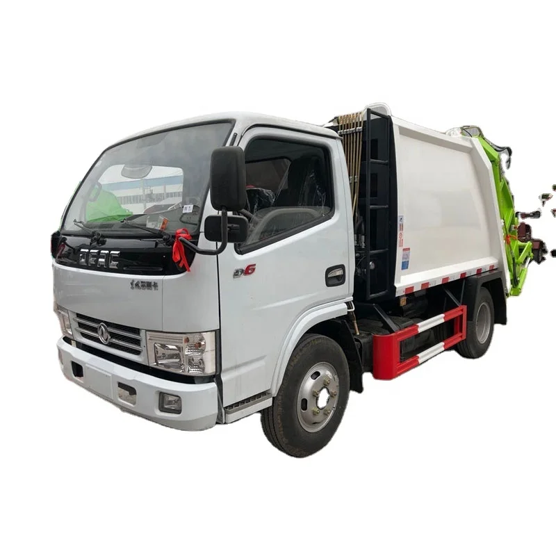 Новинка 2022 6 куб. М мусороуплотнитель грузовик для сбора отходов китайский производитель компрессионных мусорных