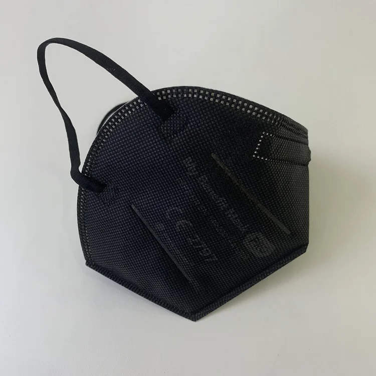 Probtain kn95 ffp2 face mask black with filter