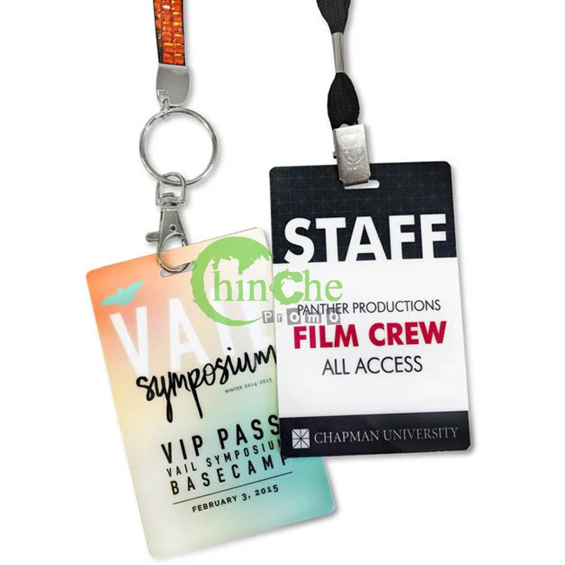 50 MOQ Event Staff Backstage VIP Pass with Lanyard