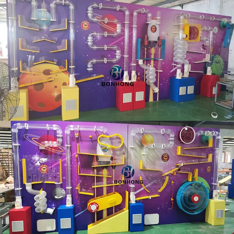 Bonhong Top Quality Children Museum Air Wall Indoor Ball Game Soft Play Equipment for Kids