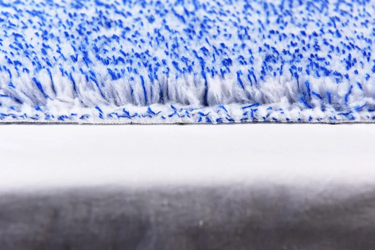 White/Blue Paint Brush Fabric Roller Brush Fabric Woven Polyester Fiber Brush Fabric