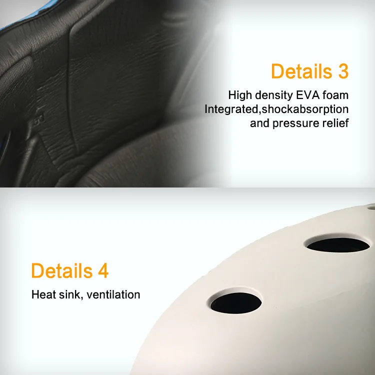 Оптовая продажа с завода, дышащий шлем для скейта из пенопласта EVA