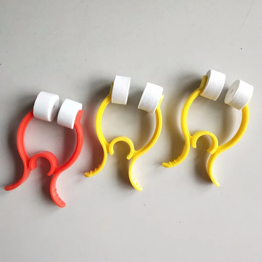 Medical supplies plastic Nose Clips ABS blue color