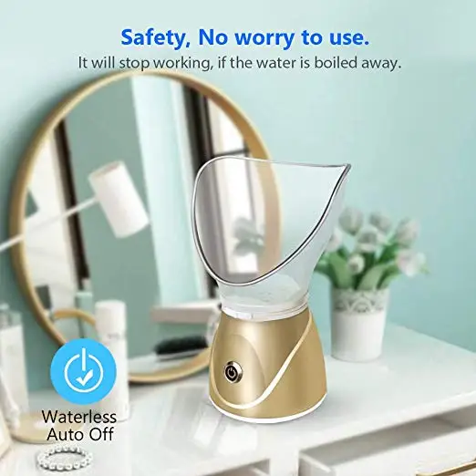 2020 Facial Steamer with Blackhead Remover Kit Hair Band