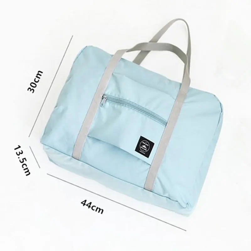 Wholesale Cheap Waterproof Nylon Travel Duffle Bag Custom Logo Foldable Luggage Storage Duffel Bag
