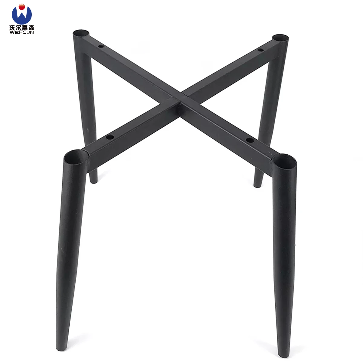 OEM/ODM Steel Chair Leg Base for Dinning Chair Office Chair Furniture Fitting